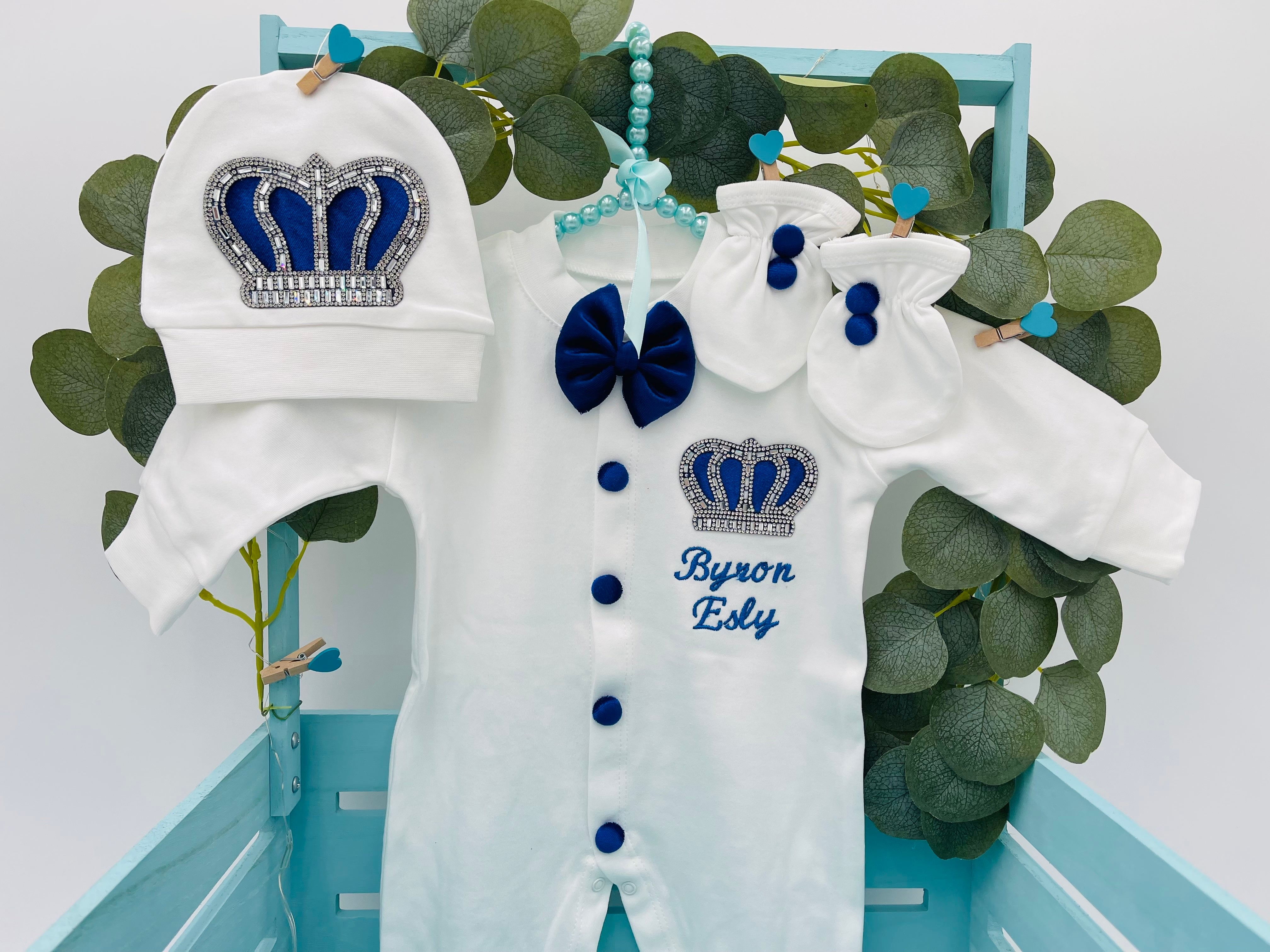 Ensemble pour nouveau-né Baby Royale