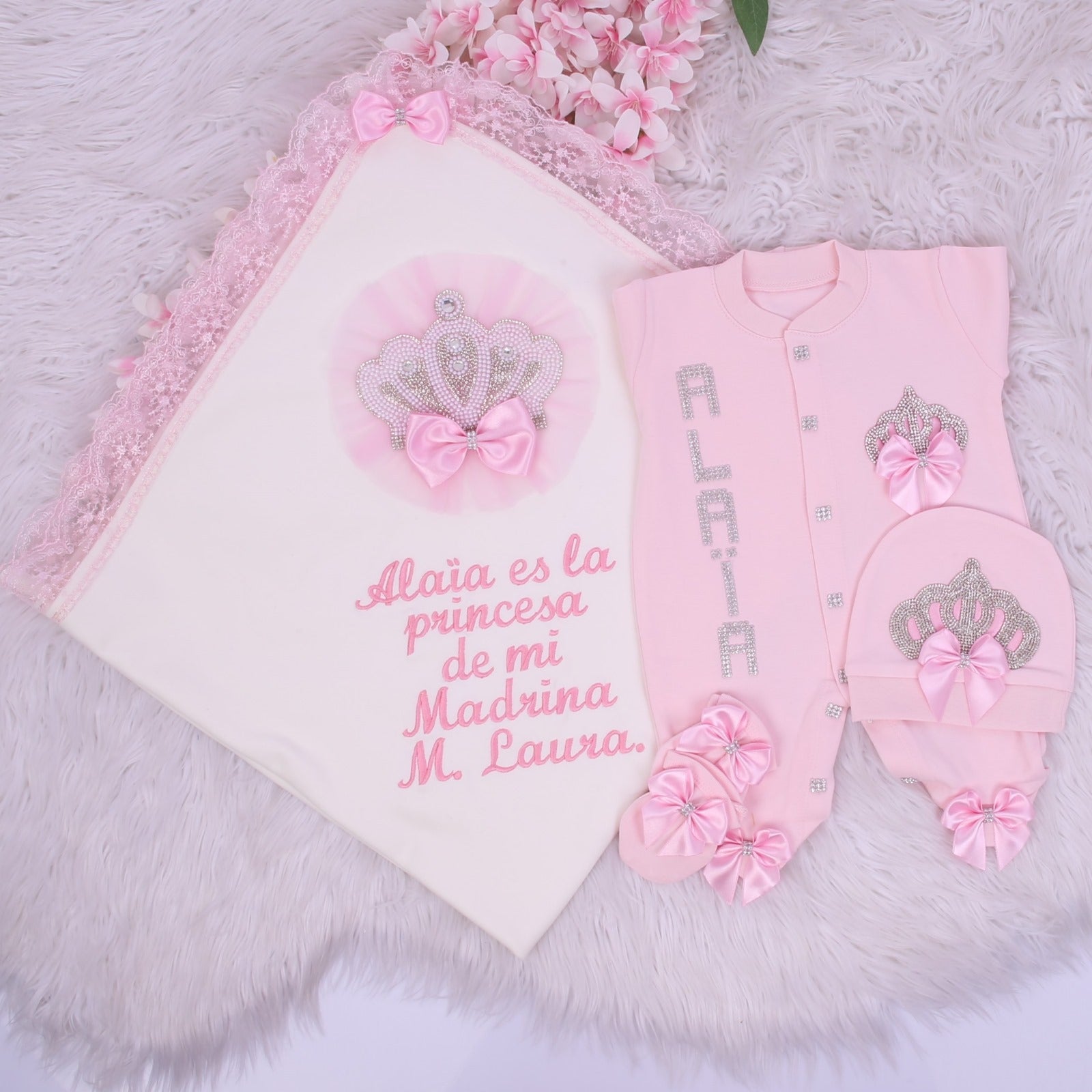 Princess Pink Layette Set