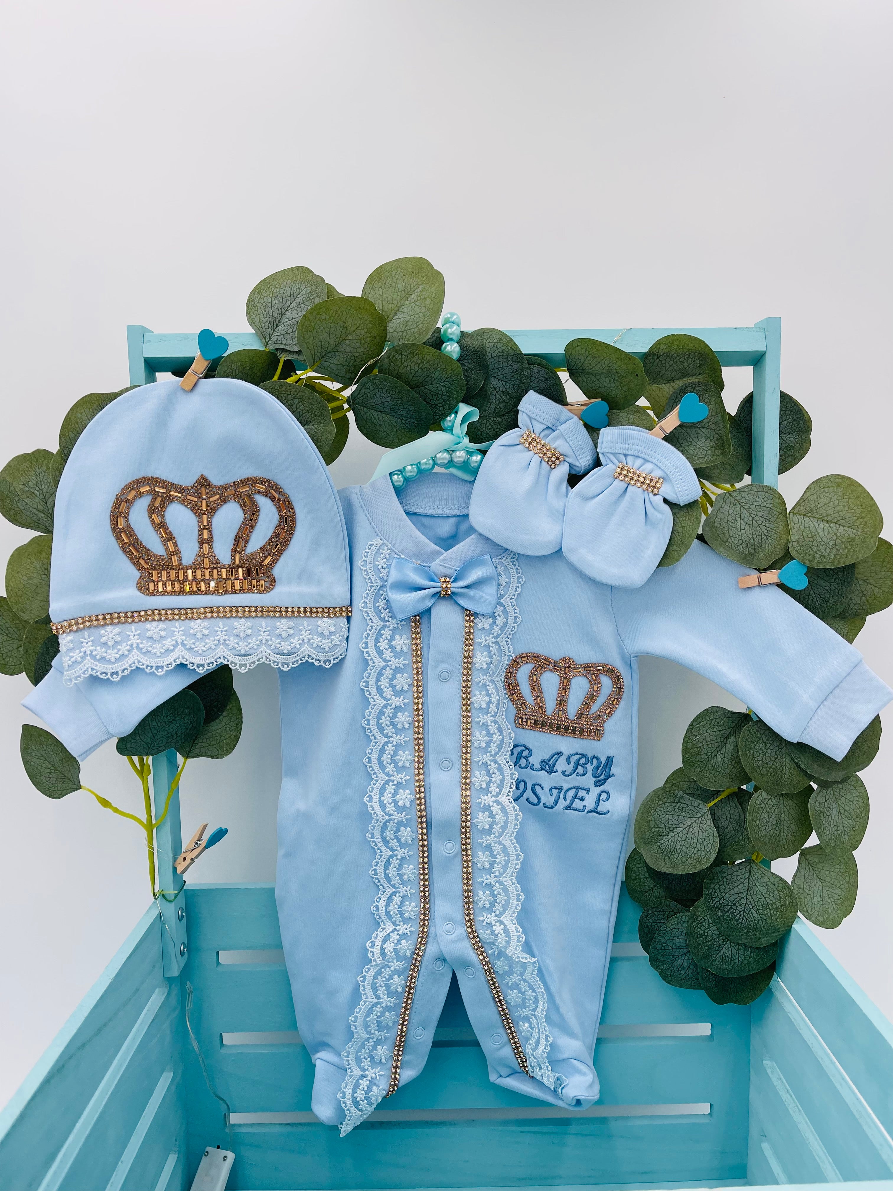 Coffret Couronne de Bébé Noble