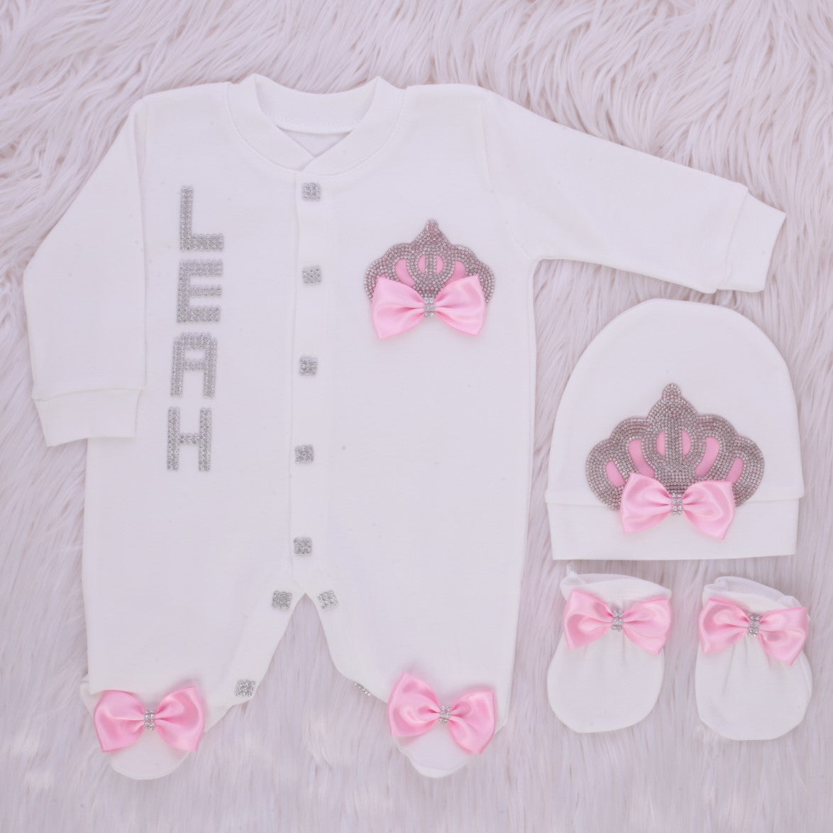 Blush Bow Majesty Set