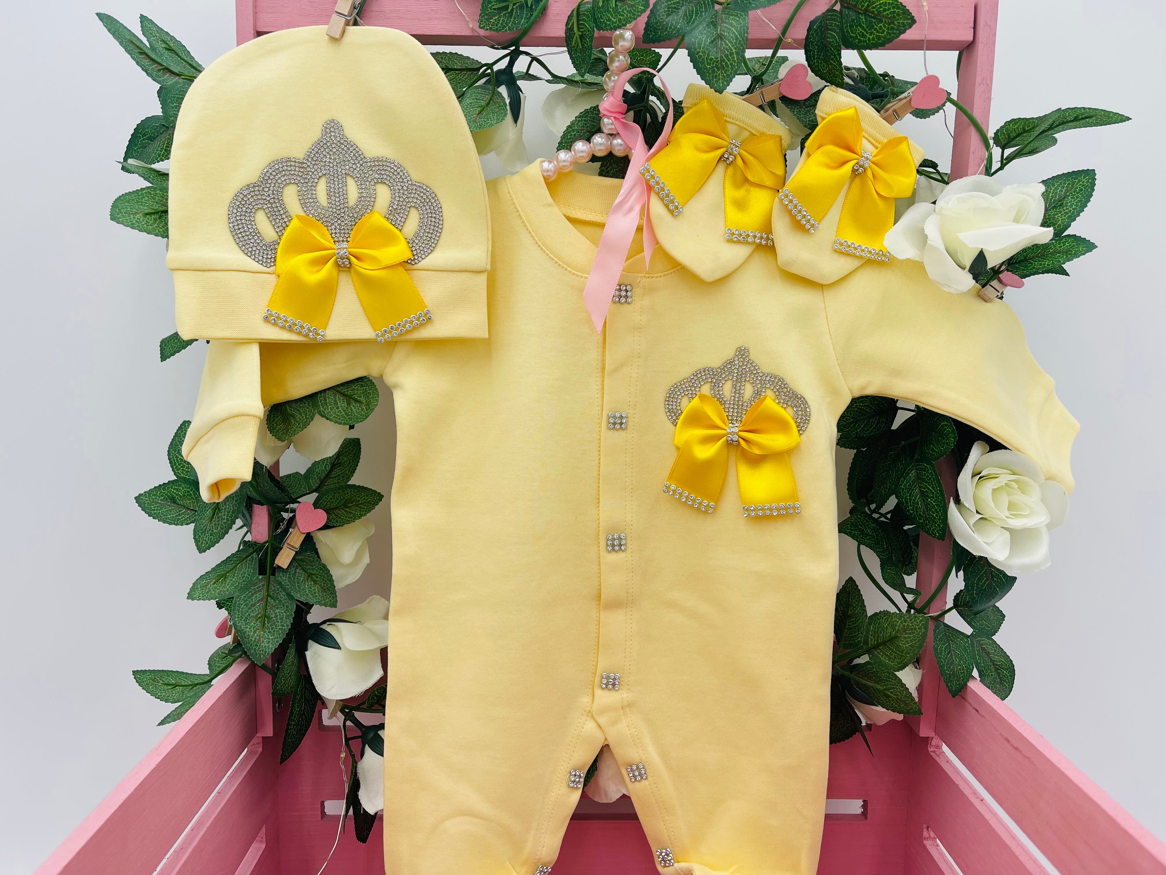 Gorgeous Yellow Princess Keepsake Set