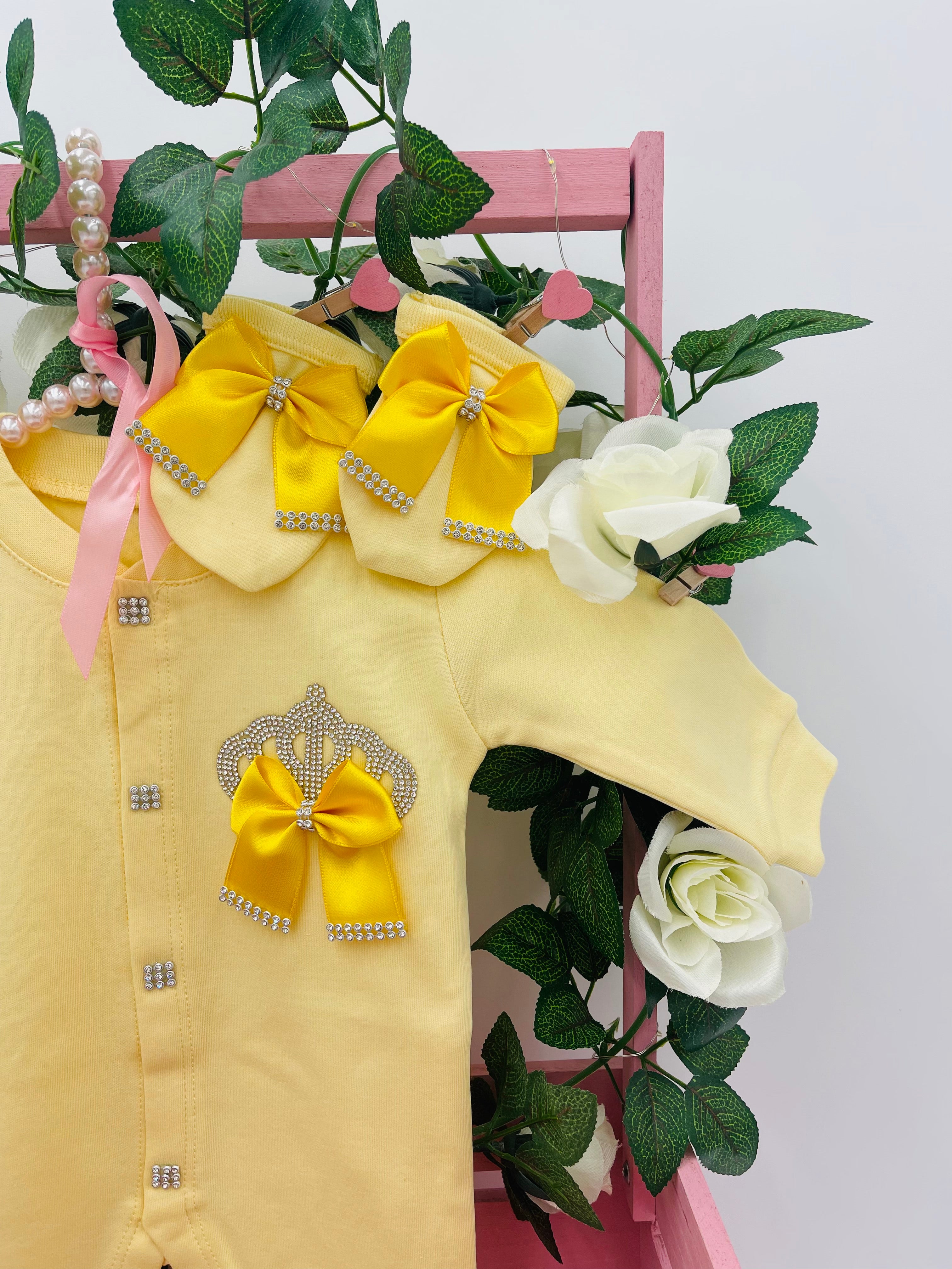 Gorgeous Yellow Princess Keepsake Set