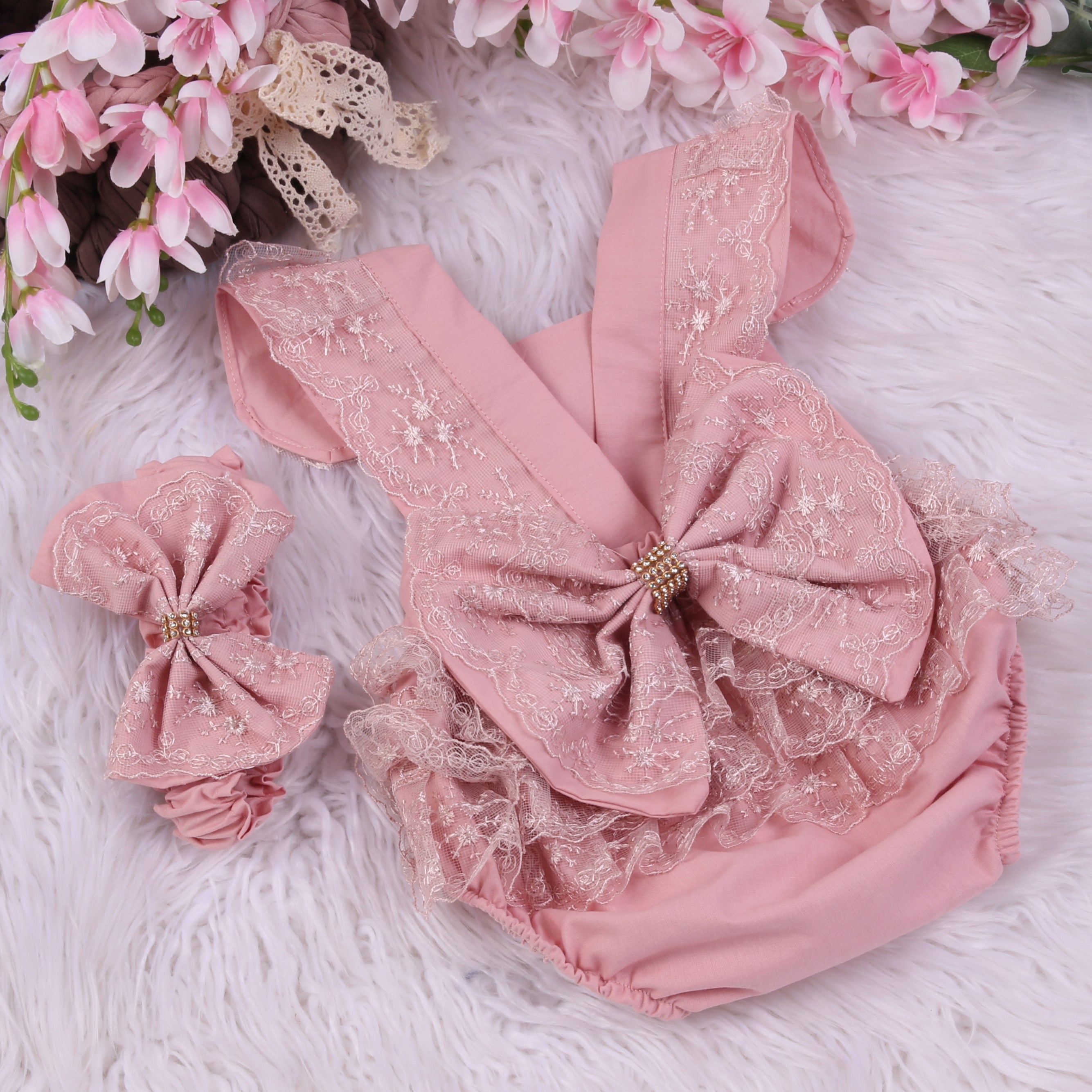 Princess Peplum Playsuit Set