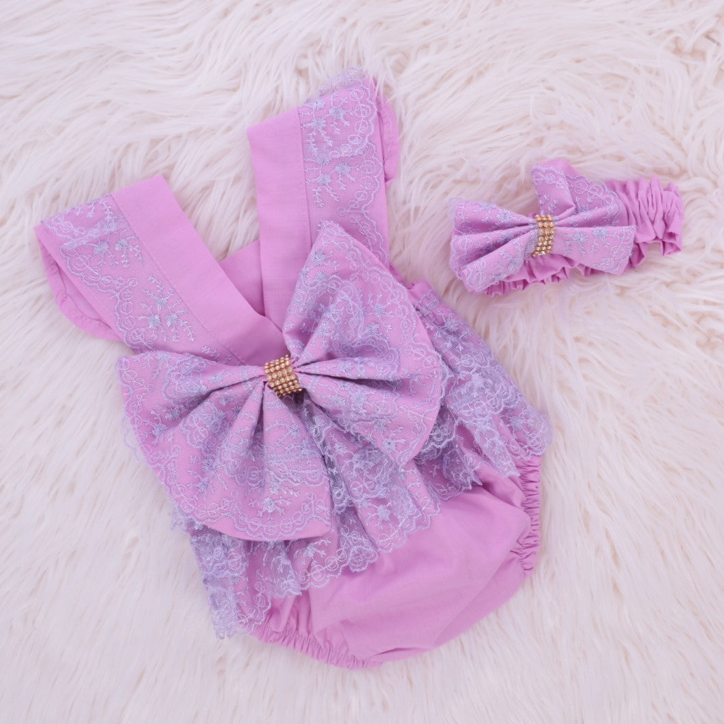 Purple Petal Elegance Set