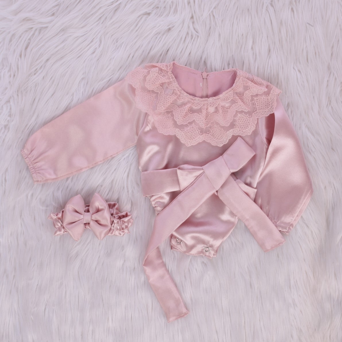 Petite Royal Bloom Romper Set