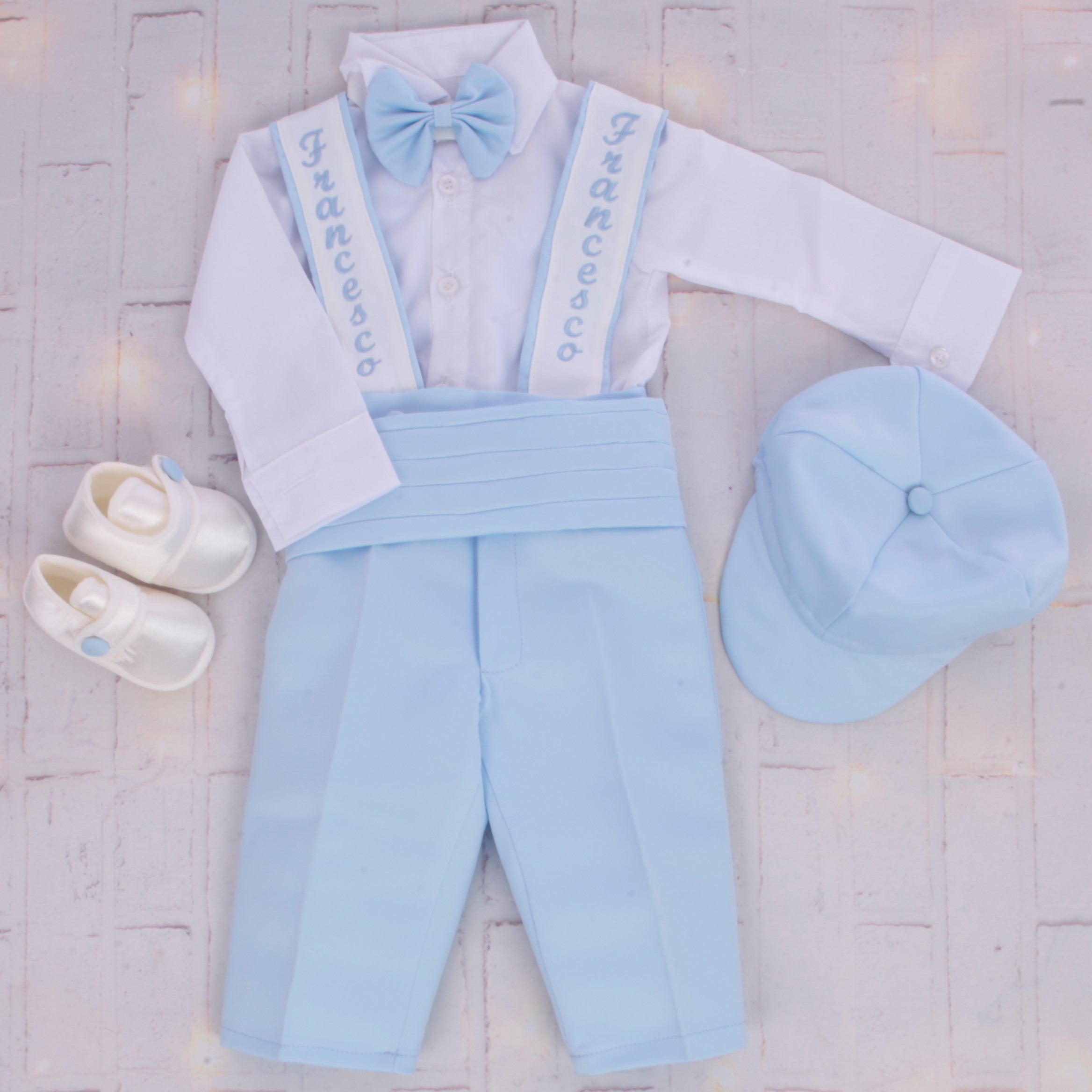 Gentleman’s Sky Bowtie Set