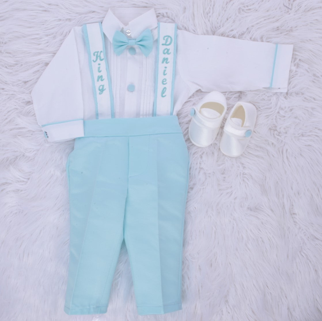 Regal Light Blue Suit Set