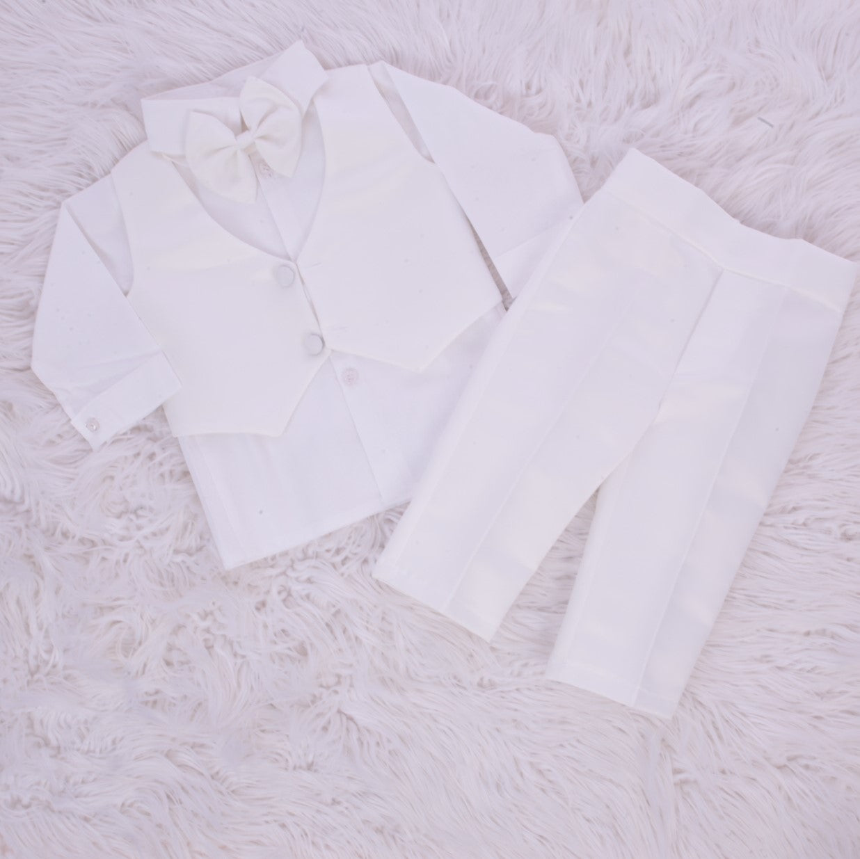 Royal White Angel Baby Tuxedo