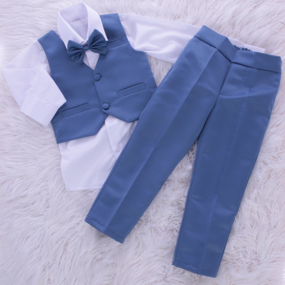 Royal Blue Gentleman's Baby Suit