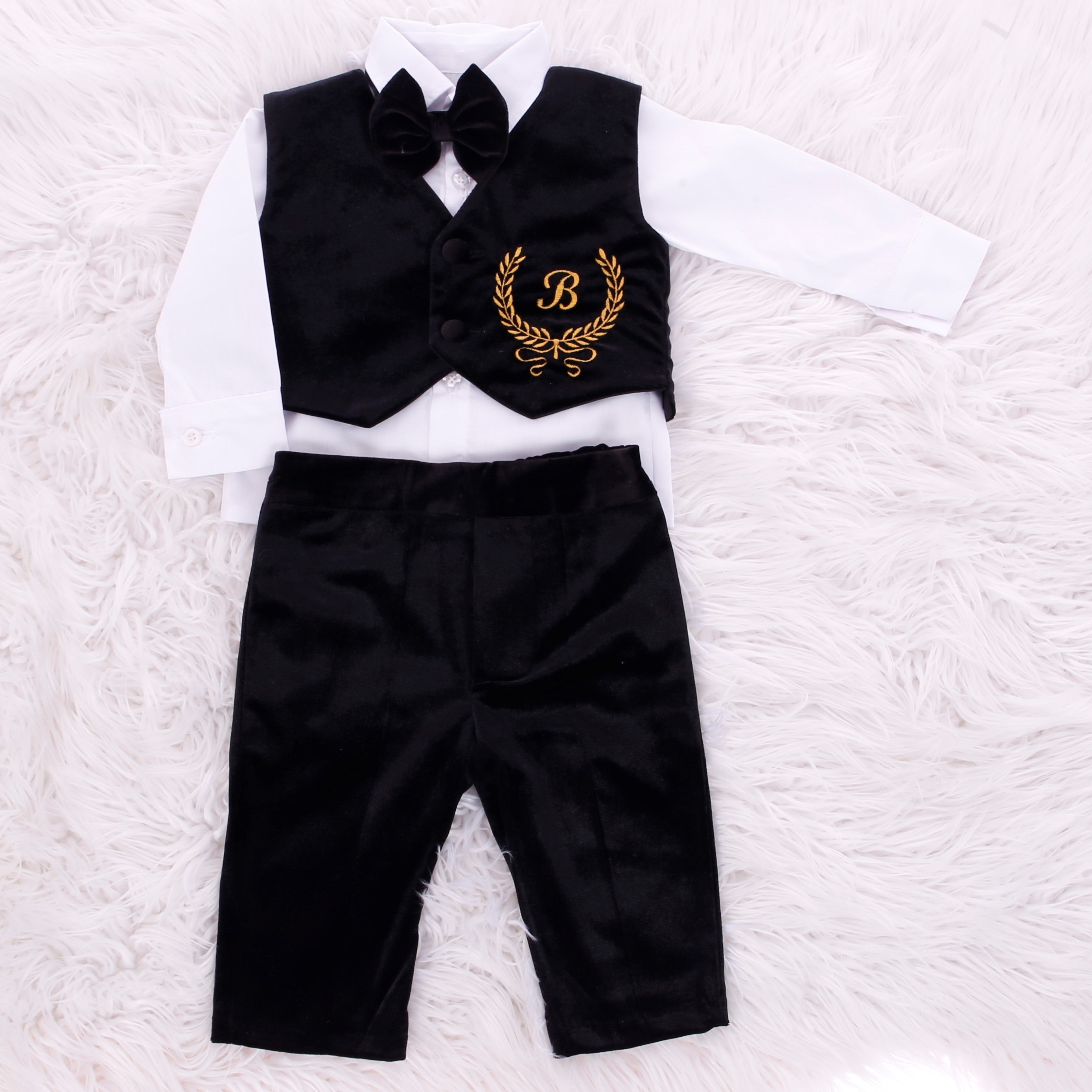 CHECK PRICE Royal Nightfall Baby Formal Set