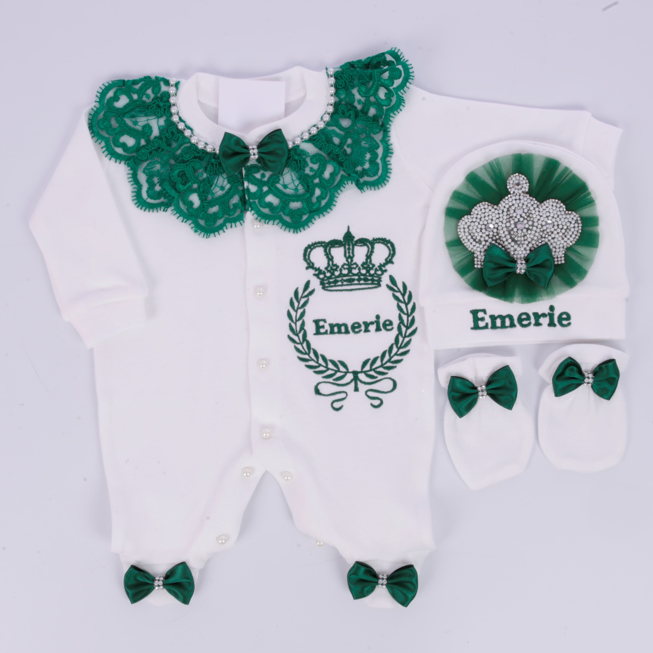 Emerald Elegance Royal Set