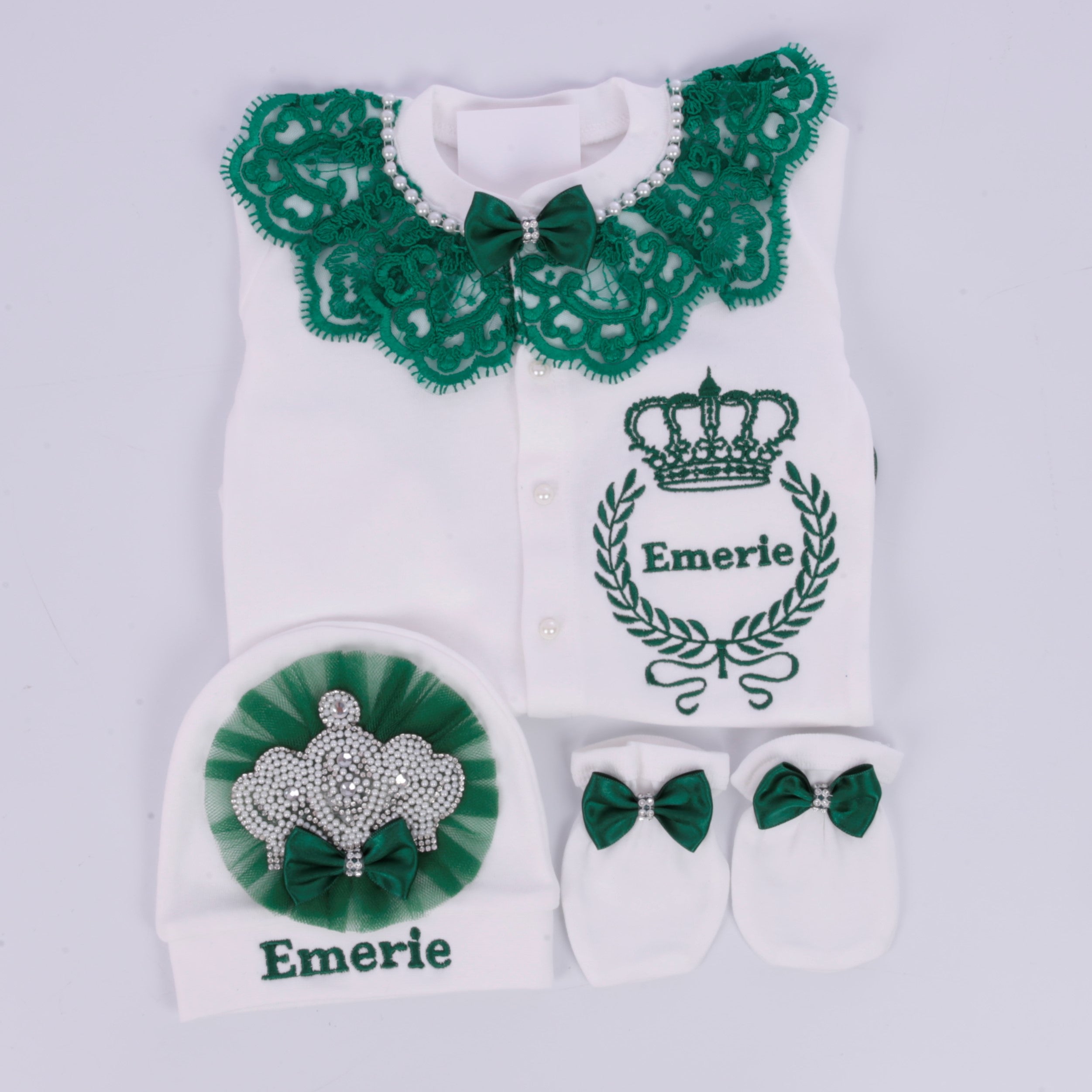 Emerald Elegance Royal Set