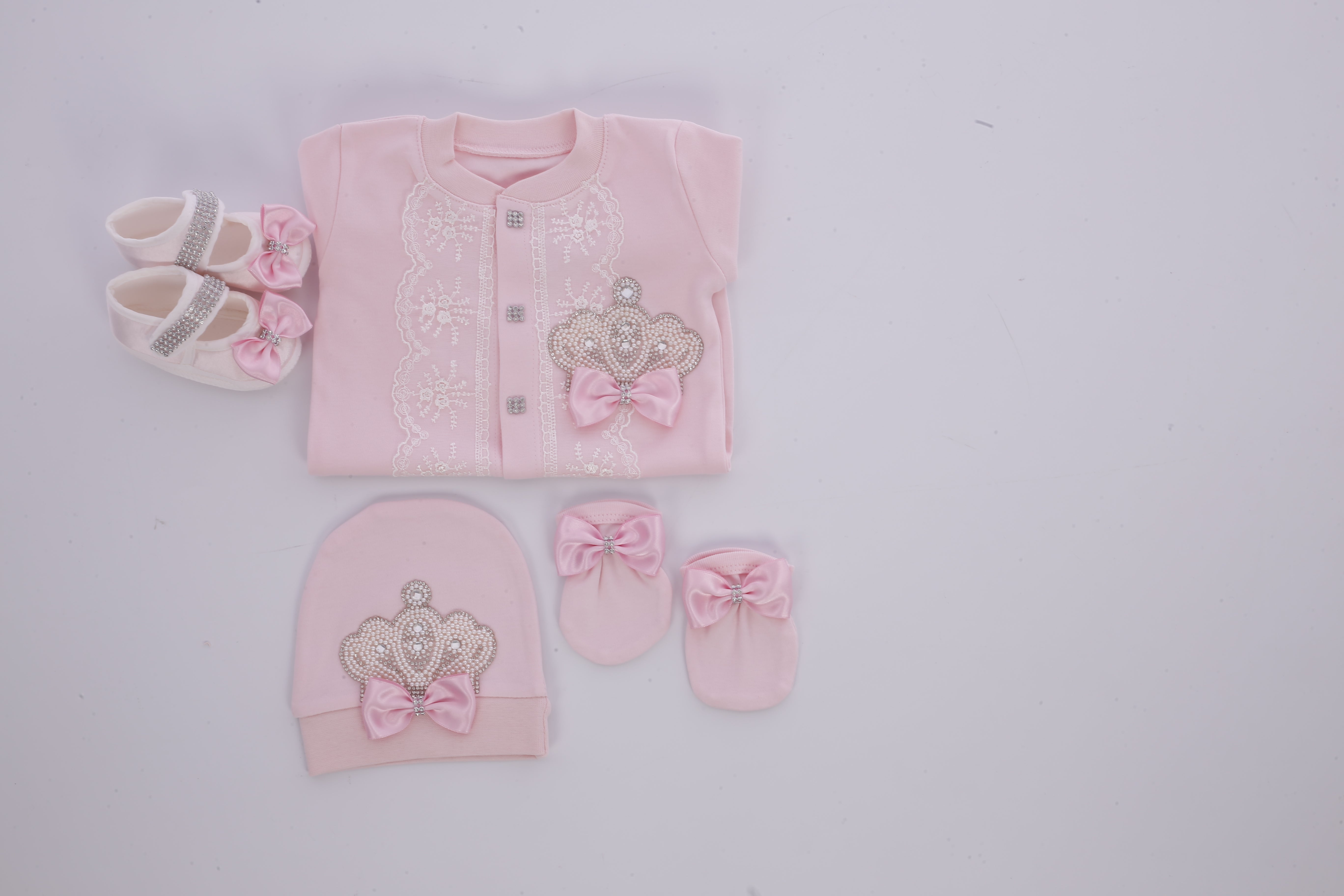 Blush Bloom Crown Set