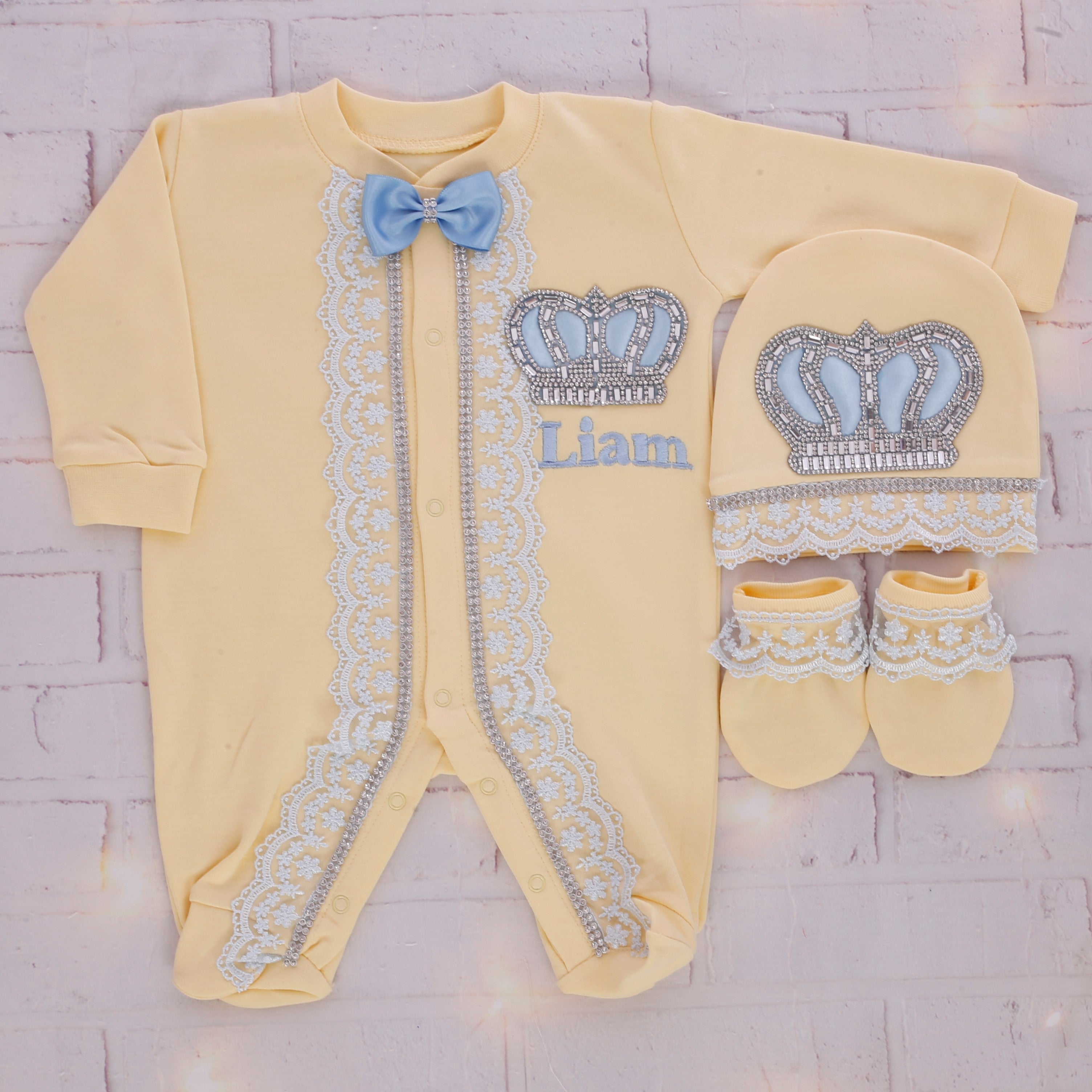 Crown Jewel Baby Boy Set