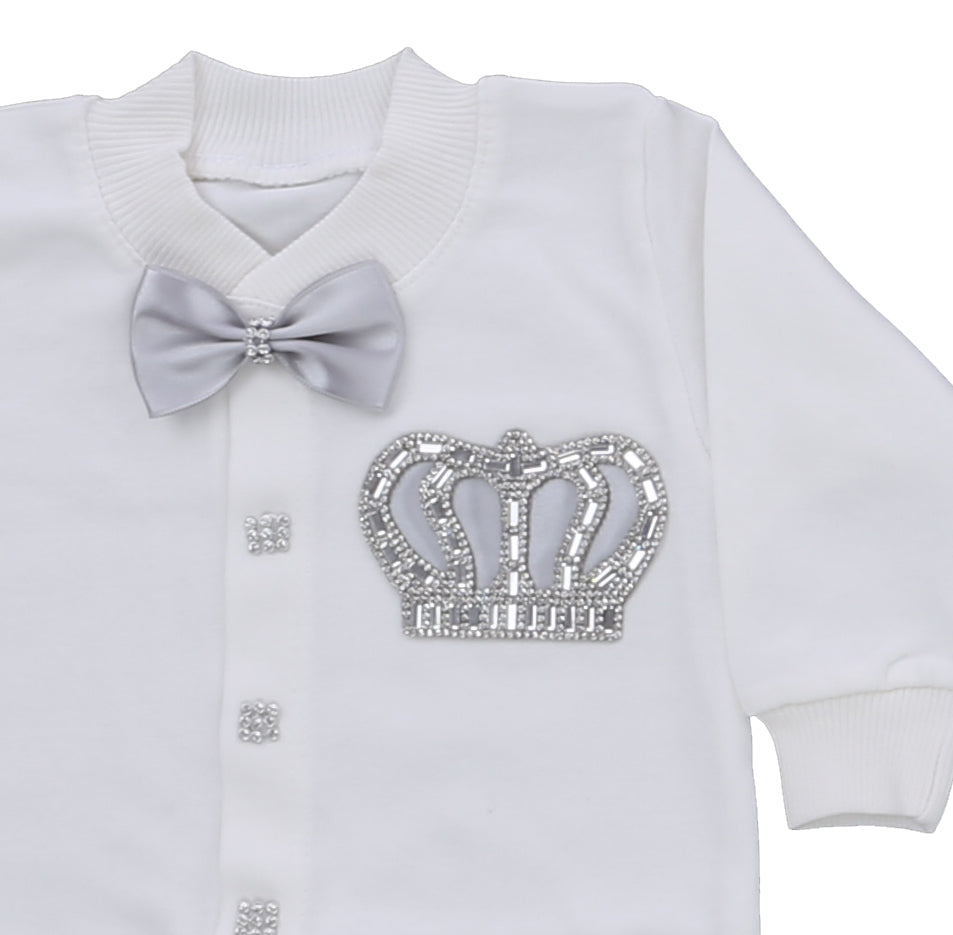 Silver Monarch Newborn Set