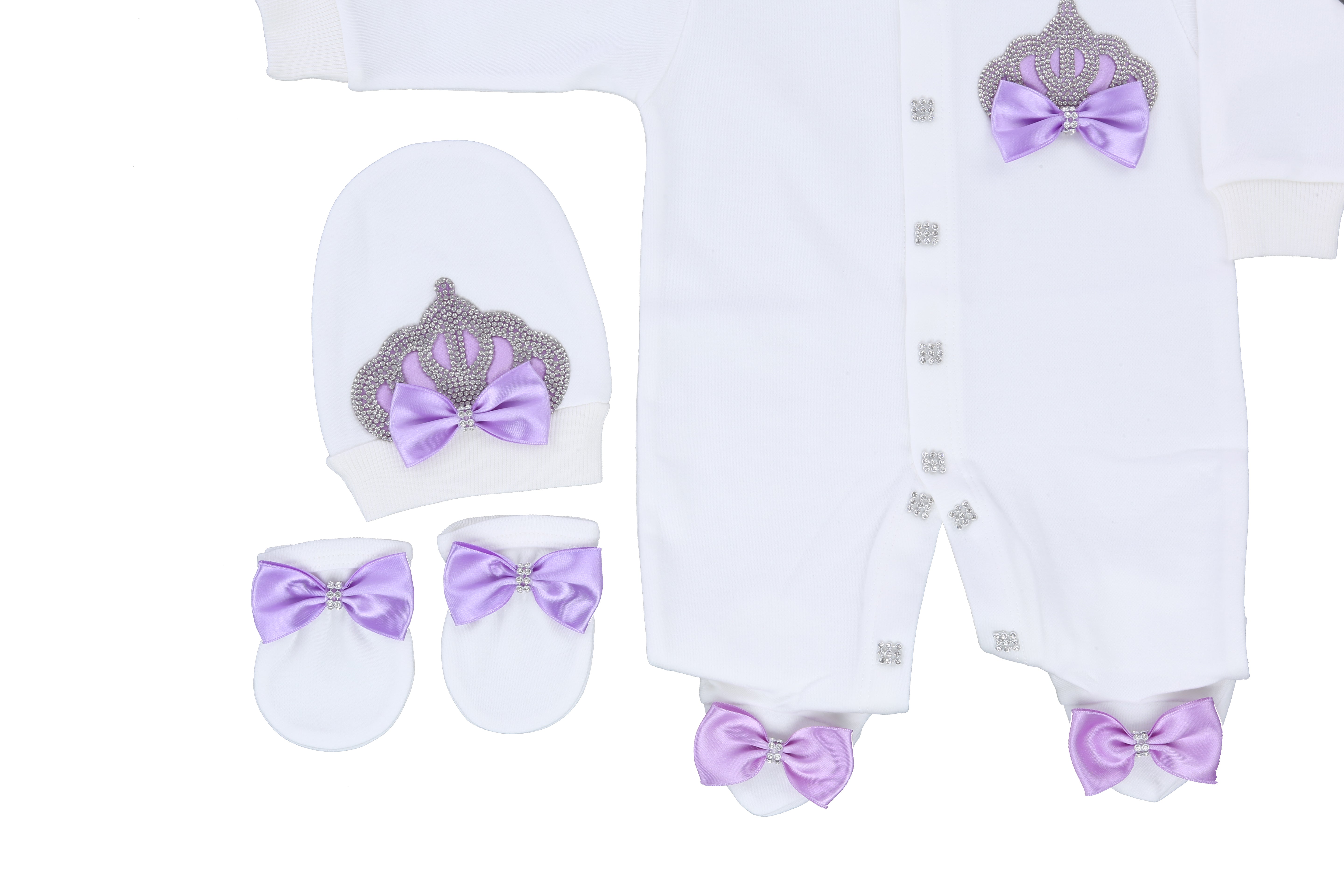 Lavender Princess Crown Set