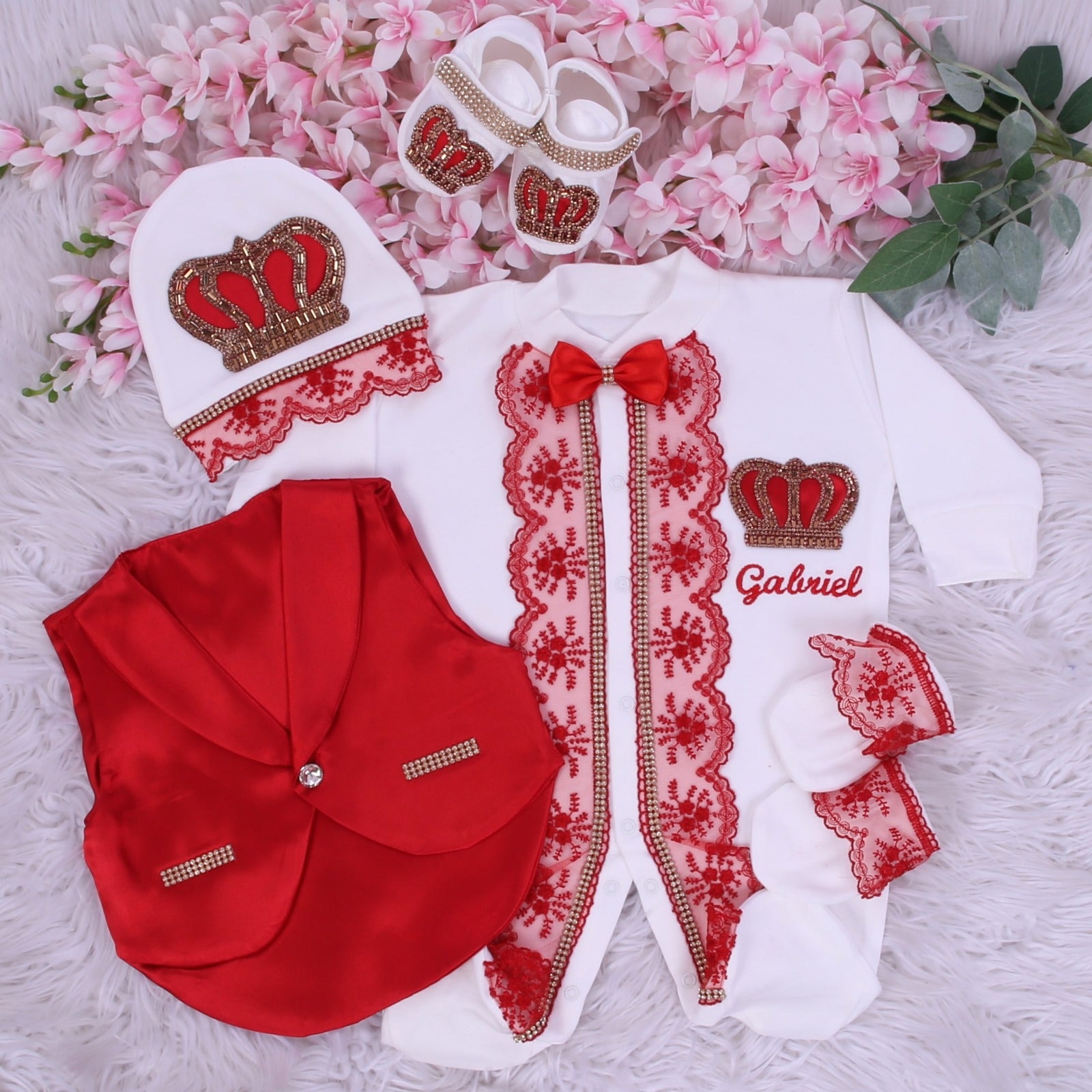 Royal Red Blossom Set